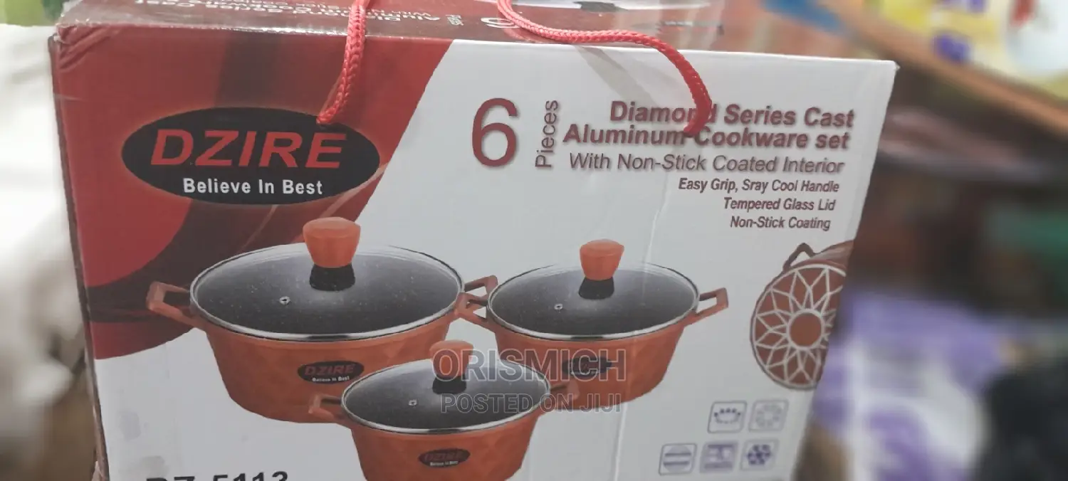 6pcs Non-Stick Aluminium Cookware Set
