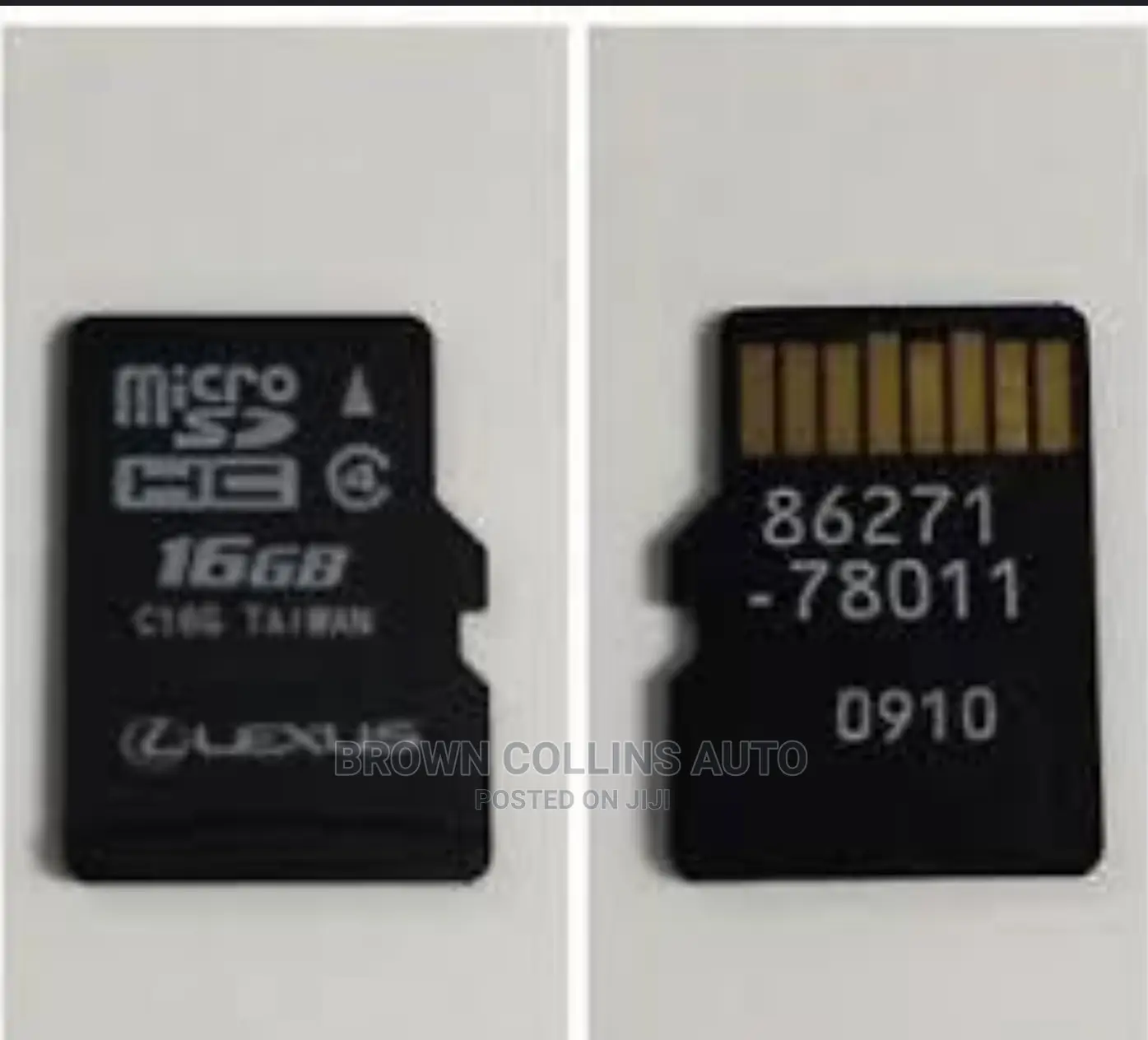 Gx460 2014-2019 Navigation System SD Card