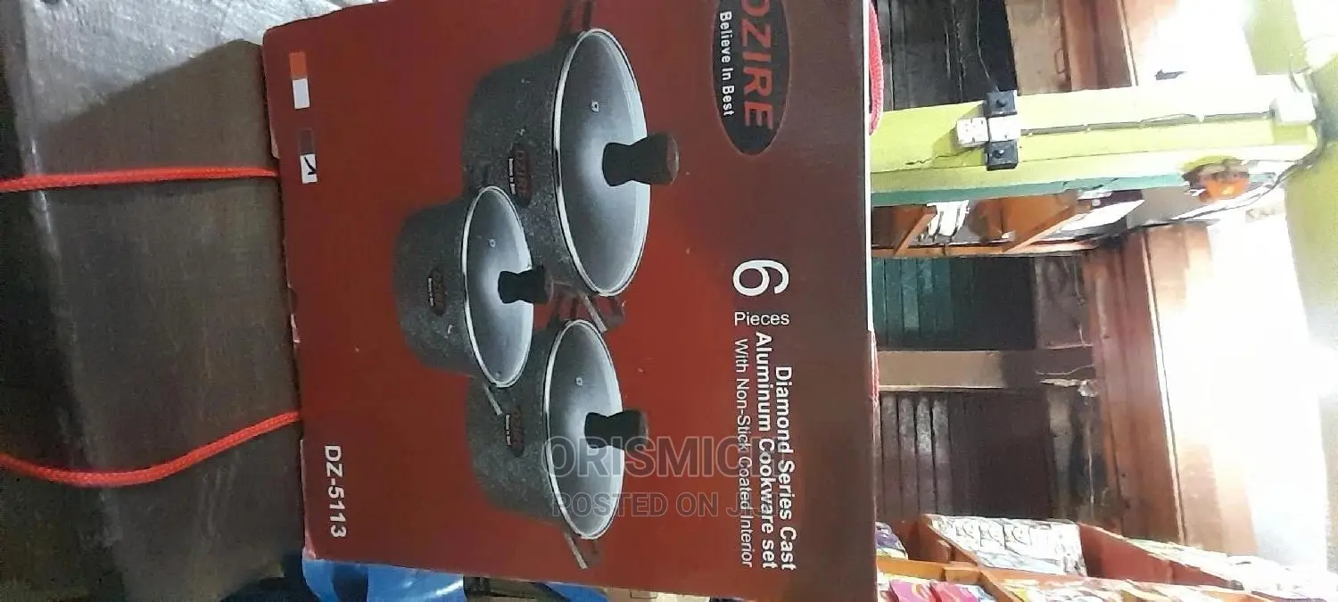 6pcs Non-Stick Aluminium Cookware Set