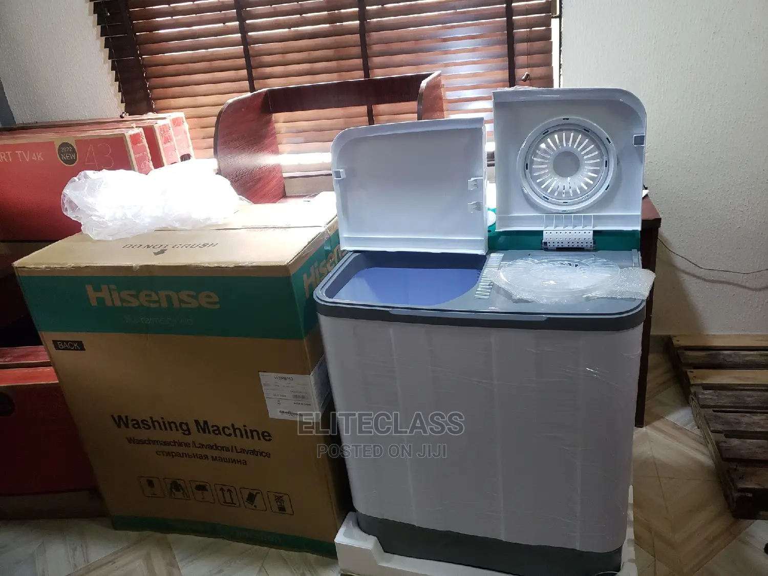 Hisense 11kg Washing Machine With Stainless Steel Drum
