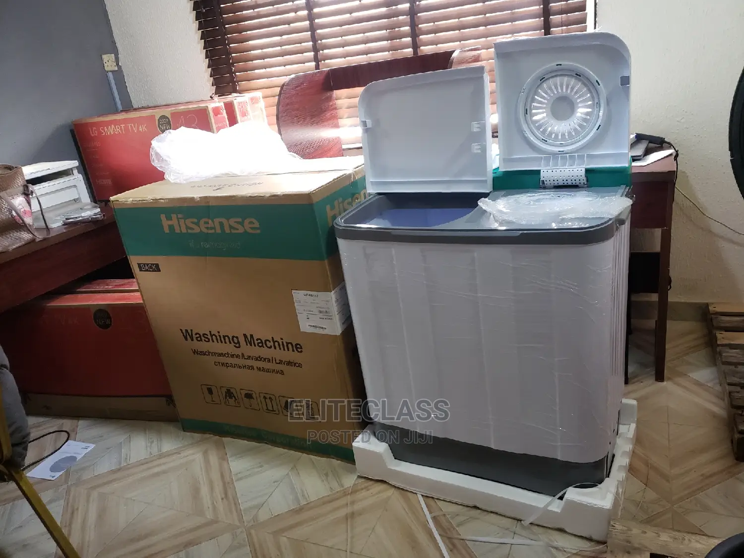 Hisense 11kg Washing Machine With Stainless Steel Drum