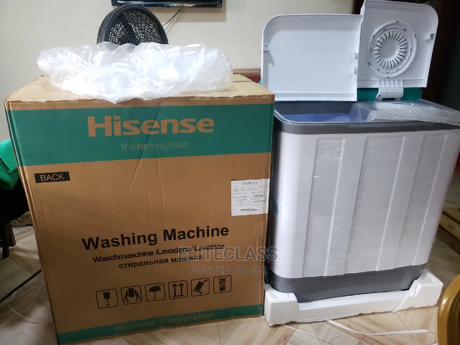 Hisense 11kg Wm Wsrb 113 Top Load Washing Machine