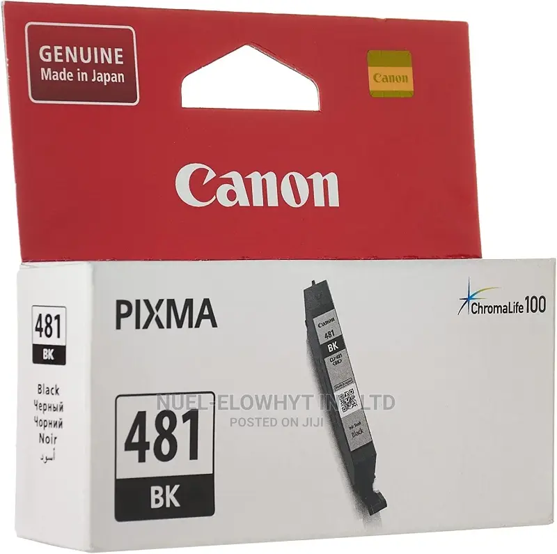CANON Ink Cli-481 Bk Emb