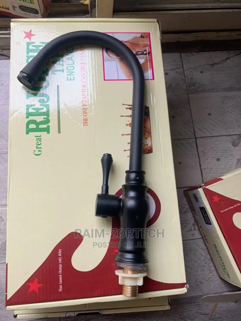 Black Sink Kitchen Tap