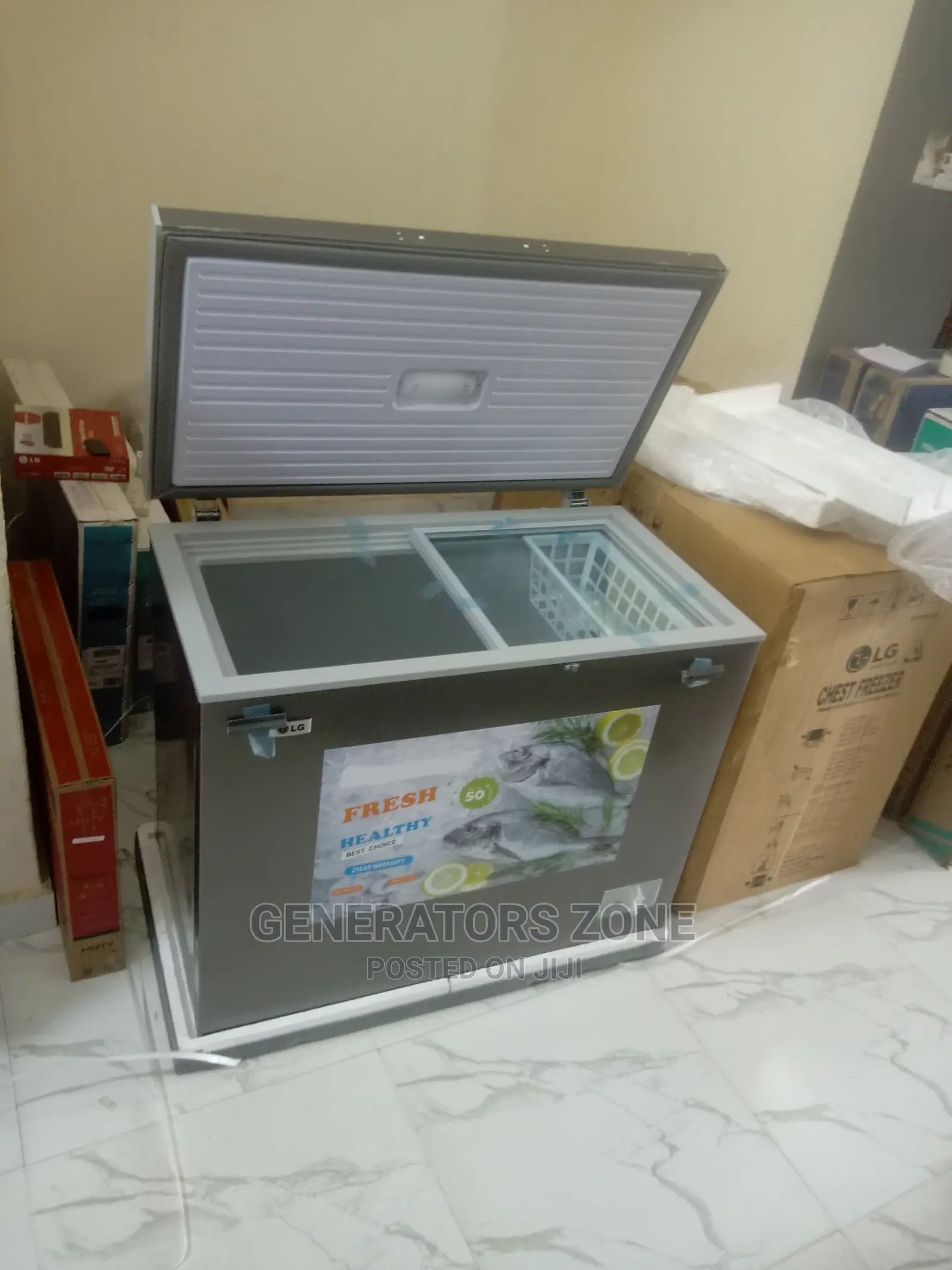 Gc-320 LG 200L Deep Fast Cooling Chest Freezer With a Basket
