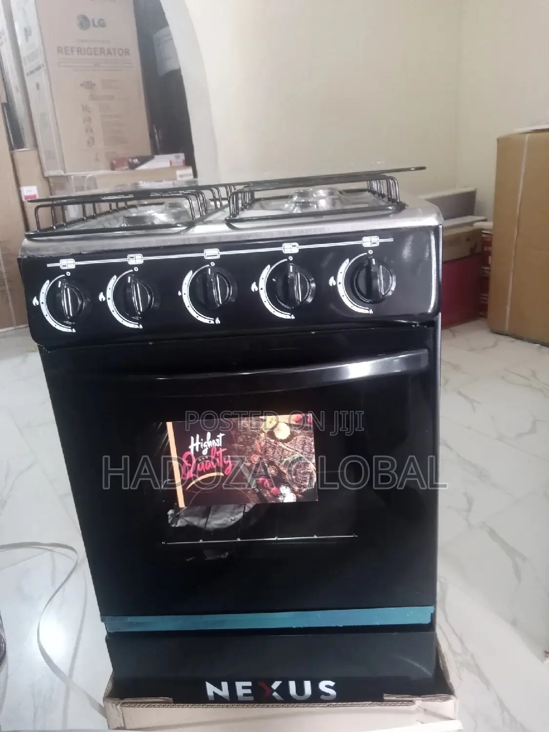 Nexus Gas Cooker 4 Gas With Oven