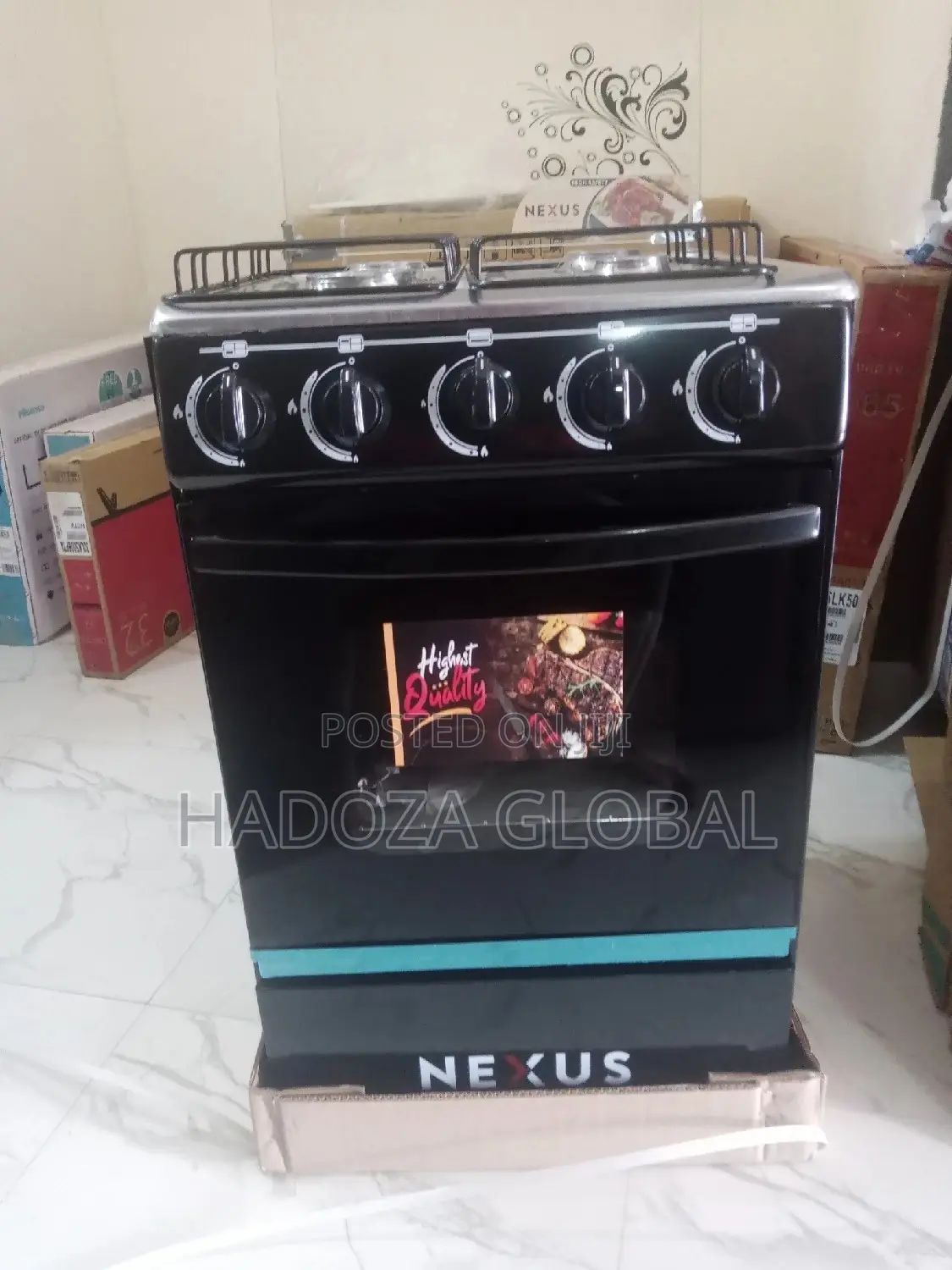 Nexus 4 Gas Burner Gas Cooker Nx 5055B