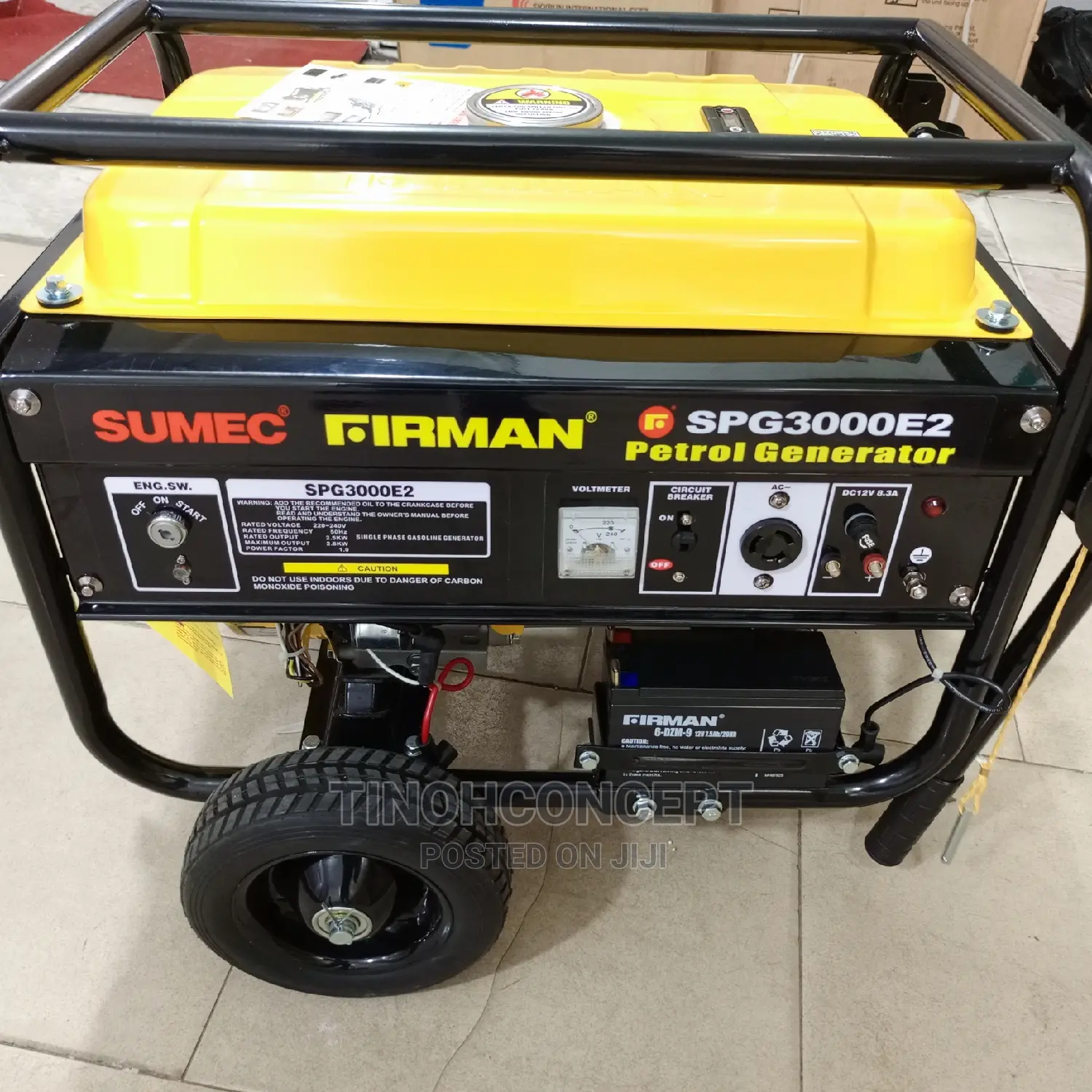 Sumec Firman Spg3000e2 3.5 Kva