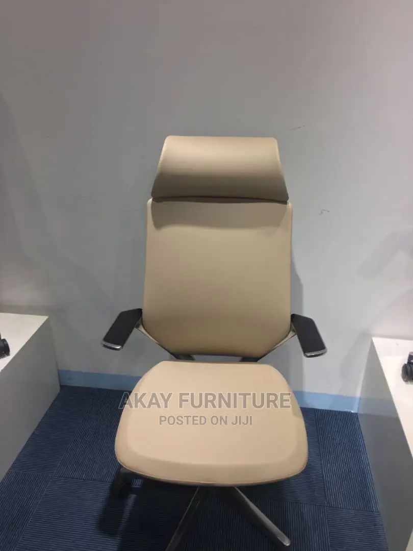 Tan Brown Ergonomic Office Chair