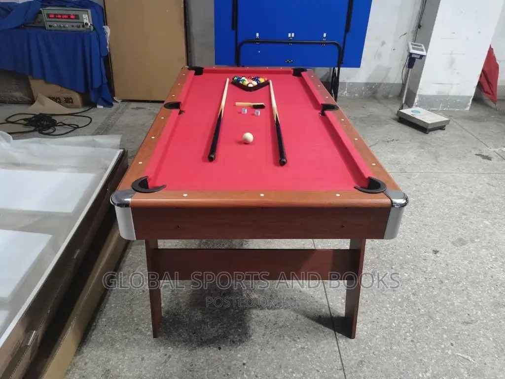 6 Ft Foldable Tilgal Snooker Board With Complete Accessories