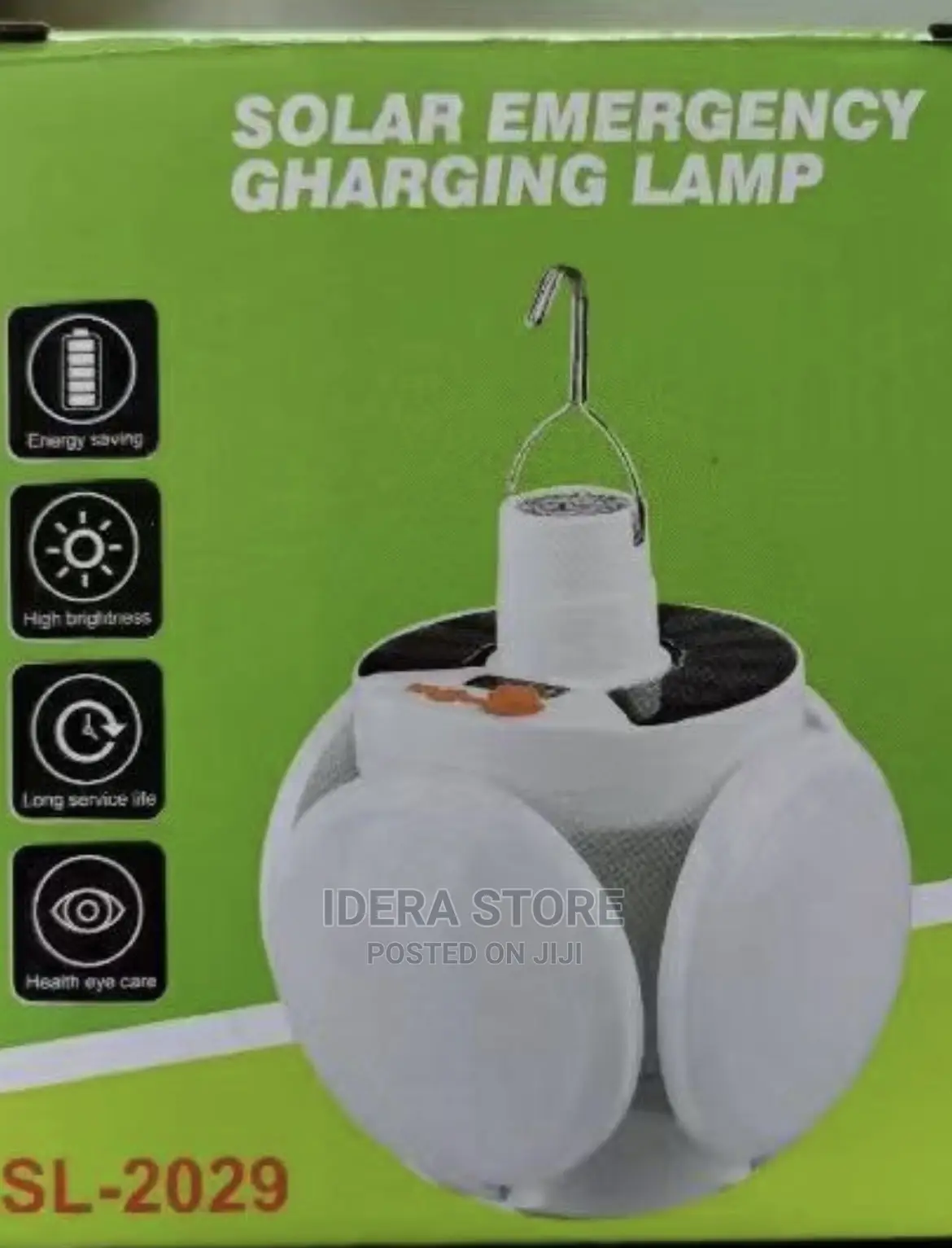 Solar Charging Lamp Backup Led Light