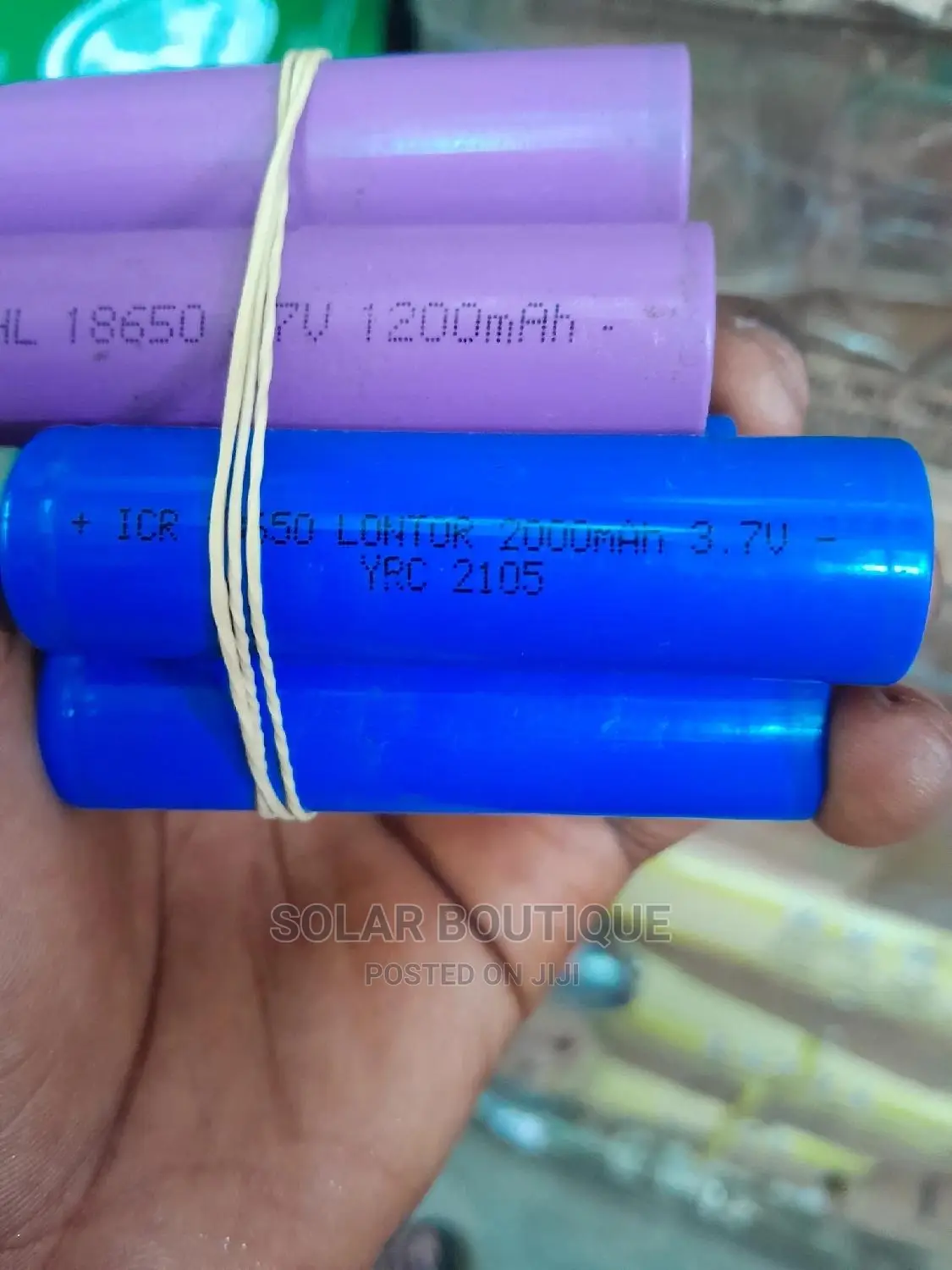 2000mah Rechargeable Lithium Ion Battery