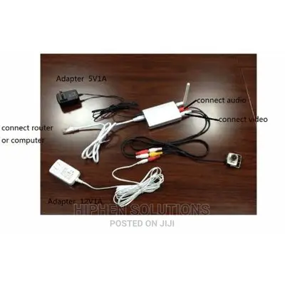 Wifi Analog CCTV Video To IP Video Converter