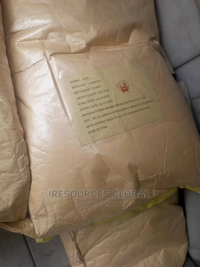 Sorbic Acid 25kg Bag