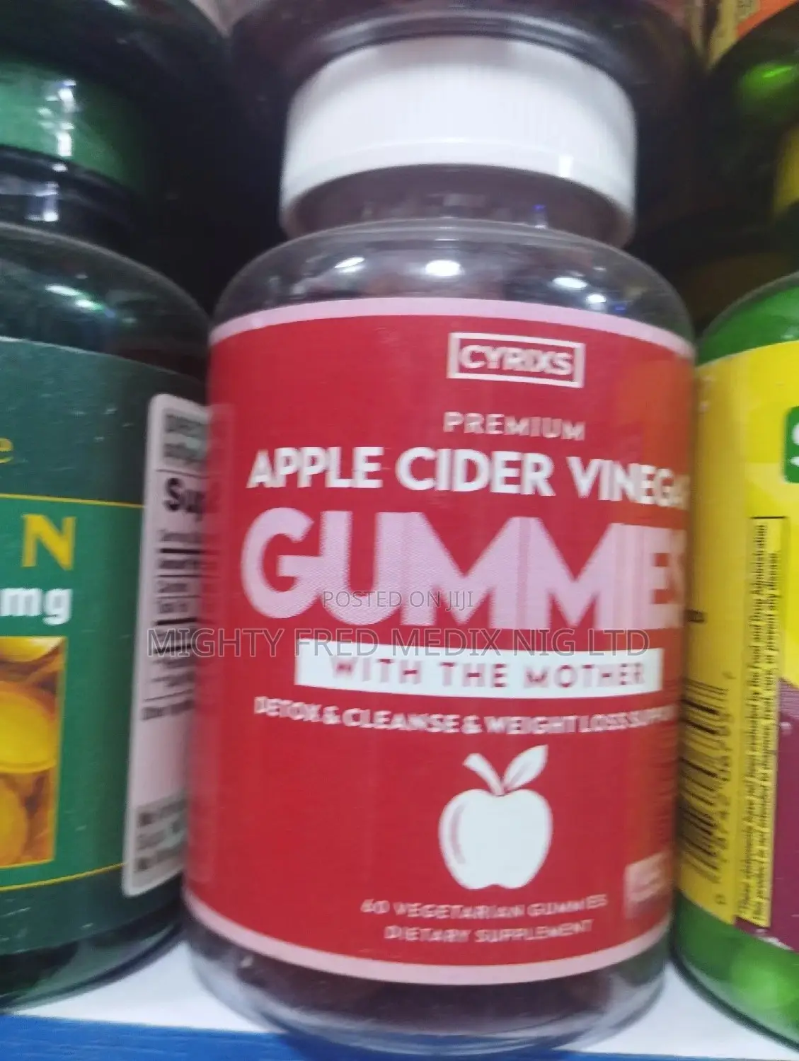 Apple Cider Vinegar Gummies With the Mother