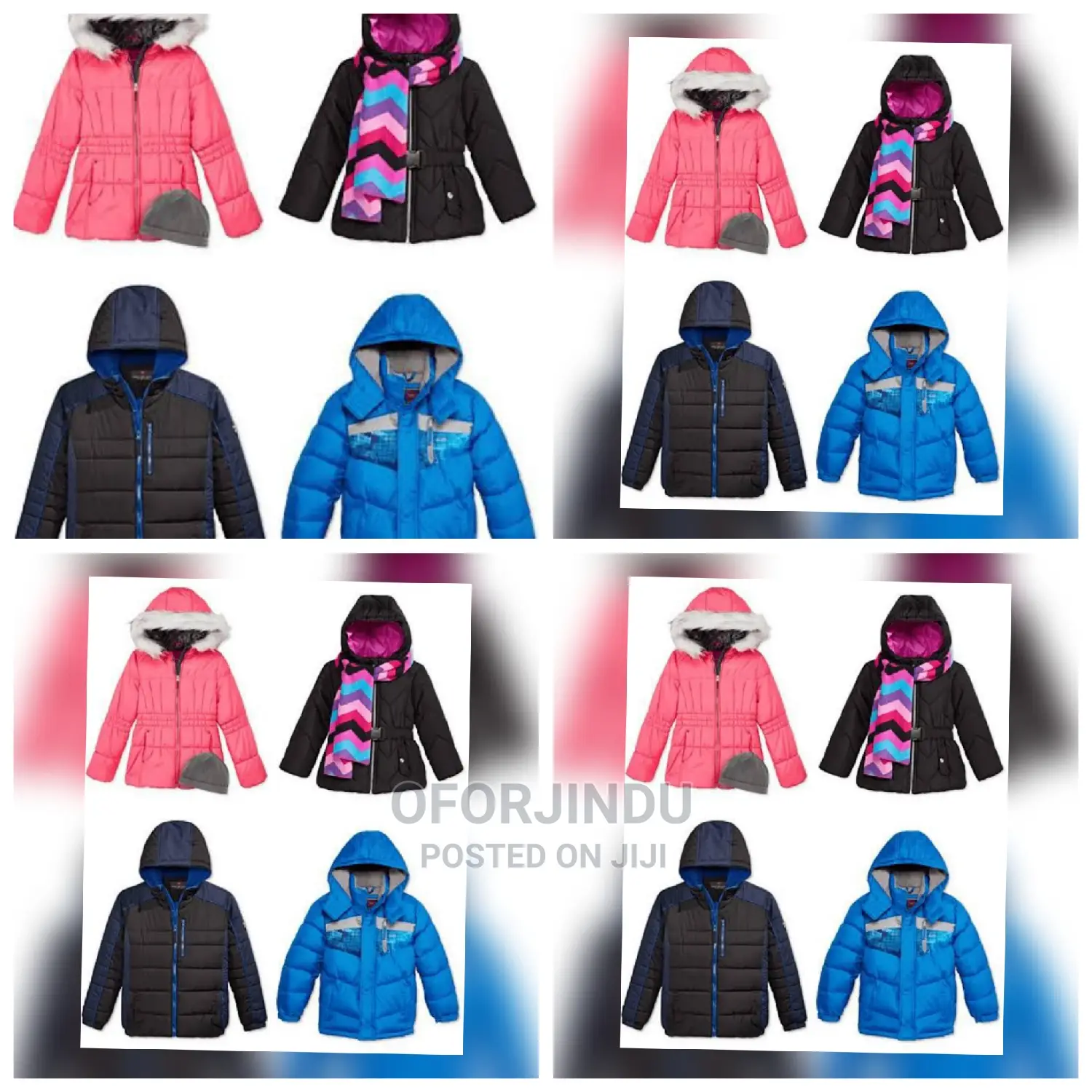 Children Winter Jacket Foreign Used Original