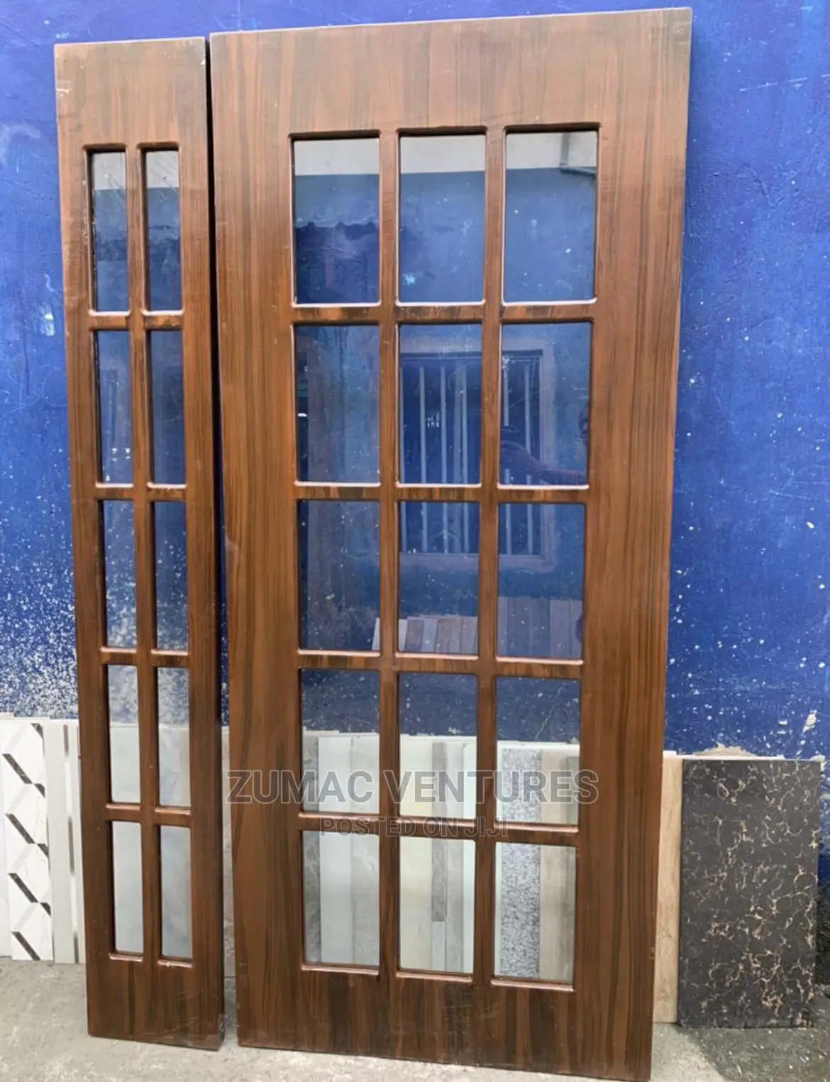 Wooden Glass Door