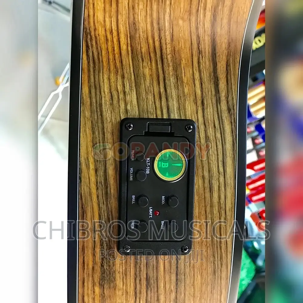 Smiger Lg09 Engraved Hole 40′′ Electro Acoustic Guitar