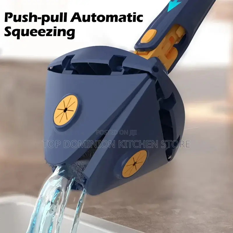 Hand Wash Free Triangle Mop