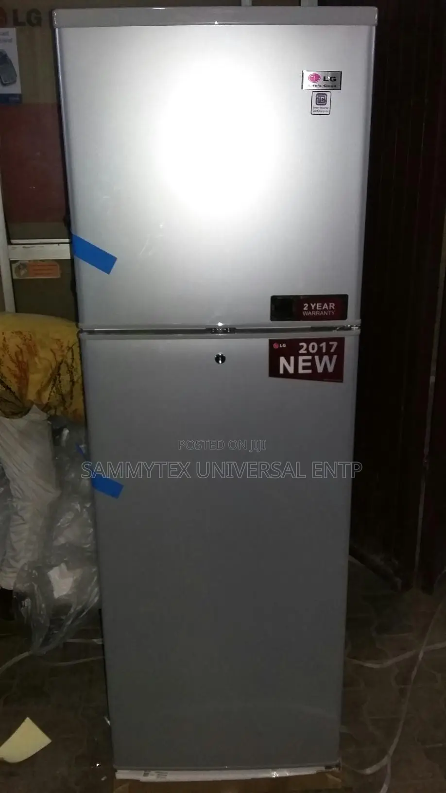 New Lg 400 Litres Double Door Fridge With 2years Warranty