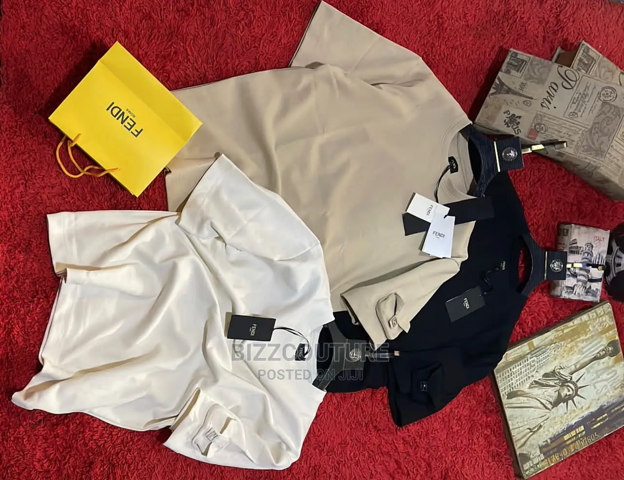 Original FENDI T-Shirts Available in Store