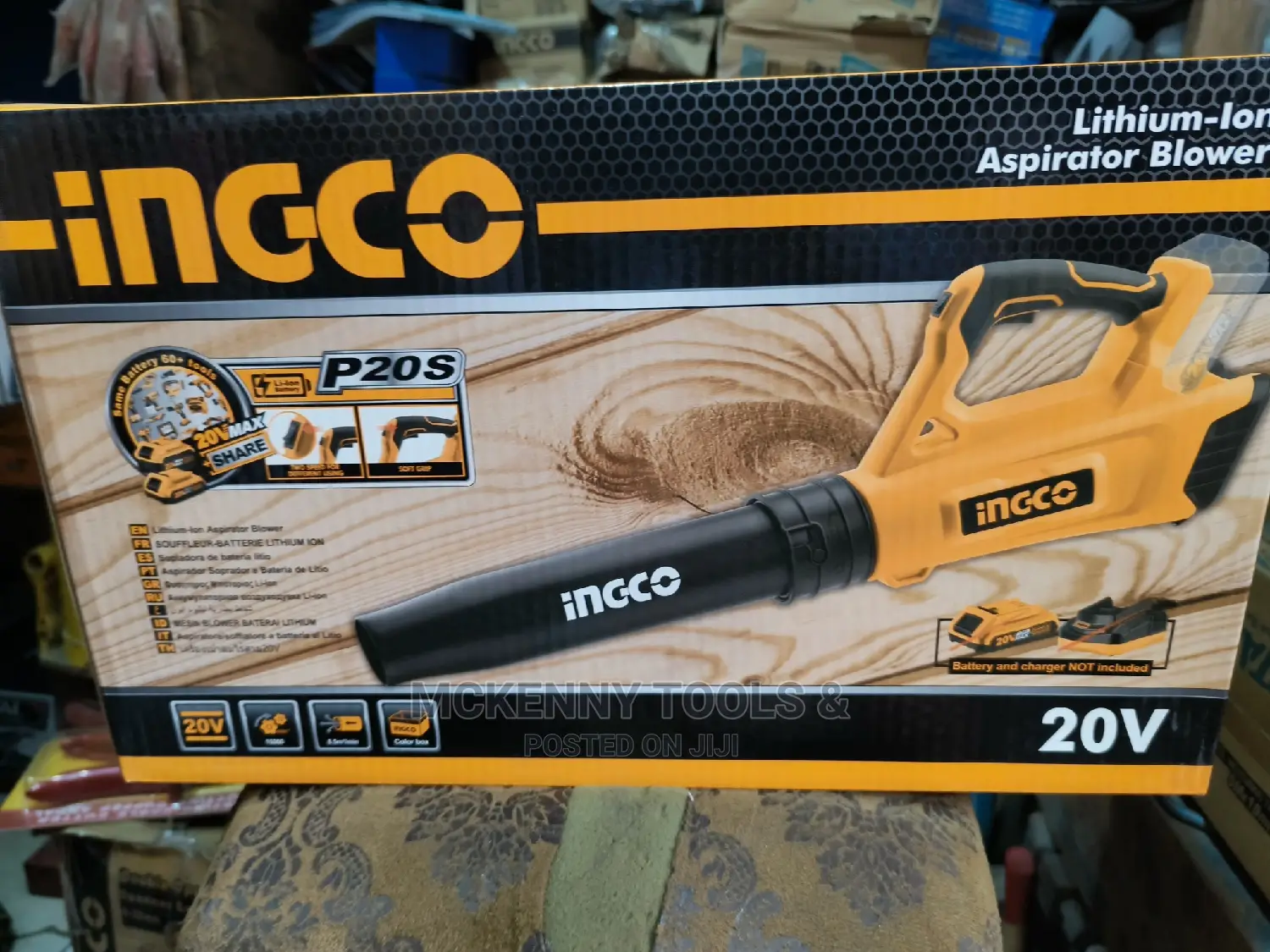 Ingco Cabli2002 20v Cordless Li-Ion Blower Big 20v