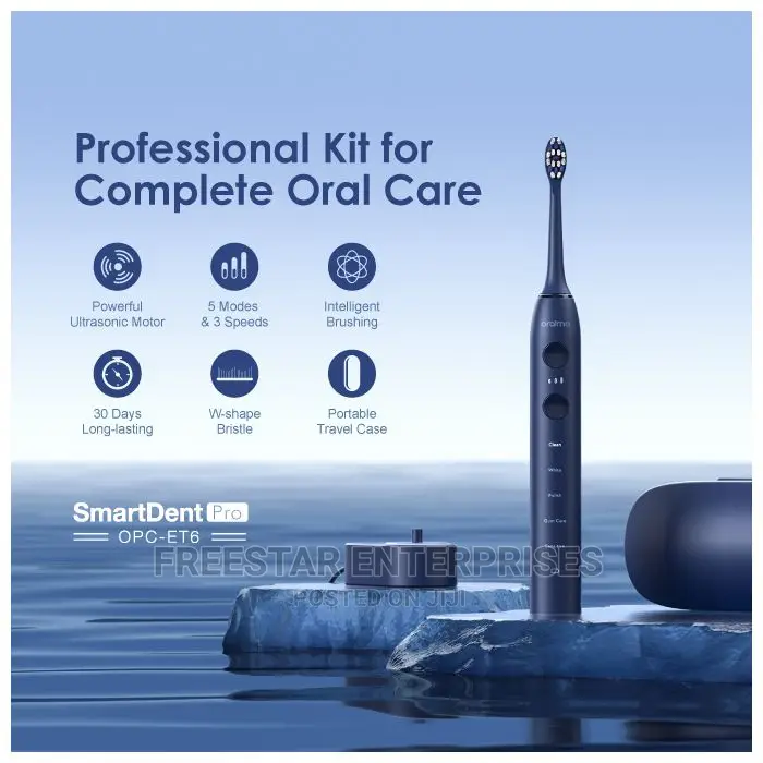 Oraimo Smartdent Pro Toothbrush. Electric Toothbrush.