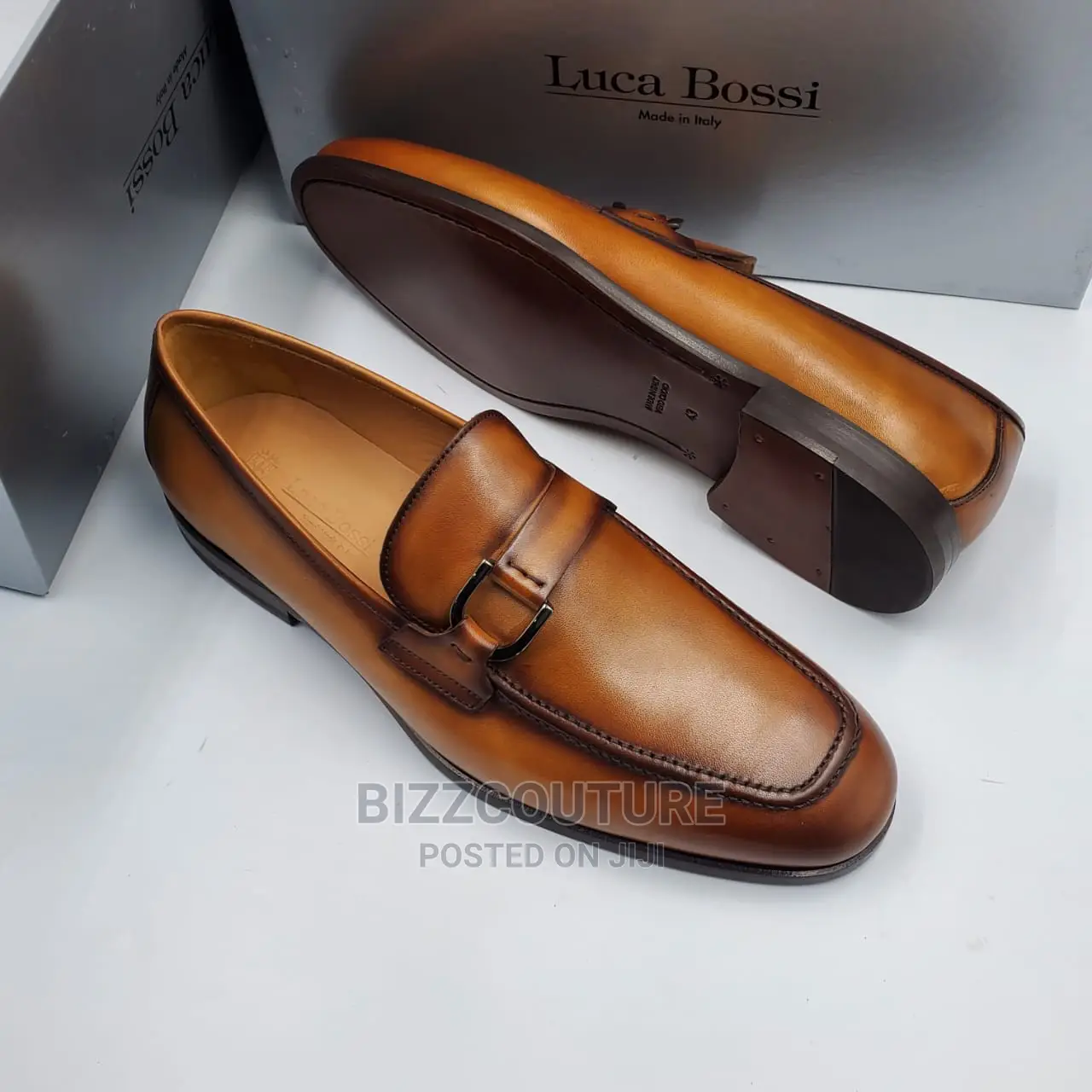 Original Italian LUCA BOSSI Loafers Available in Store