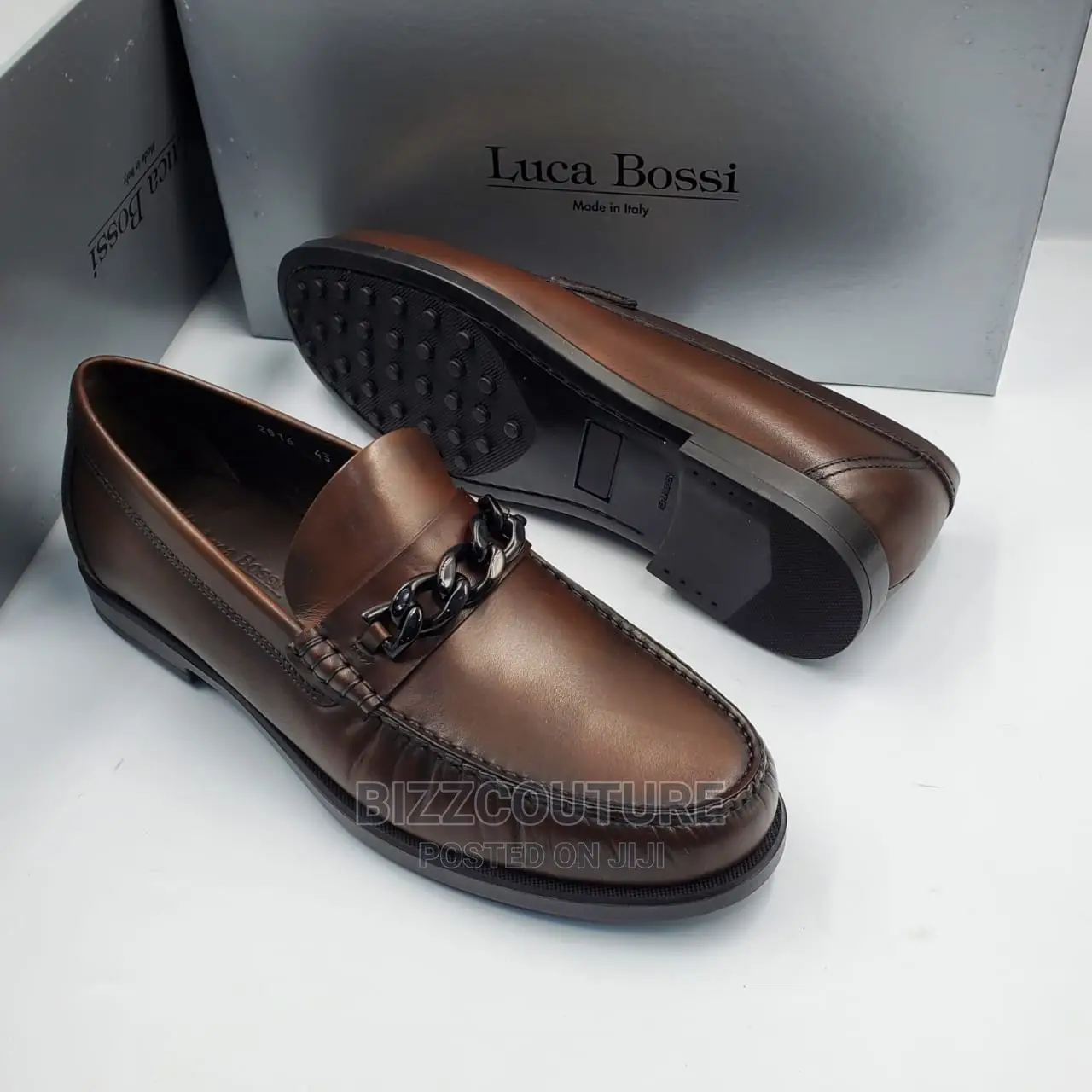 Original Italian LUCA BOSSI Loafers Available in Store