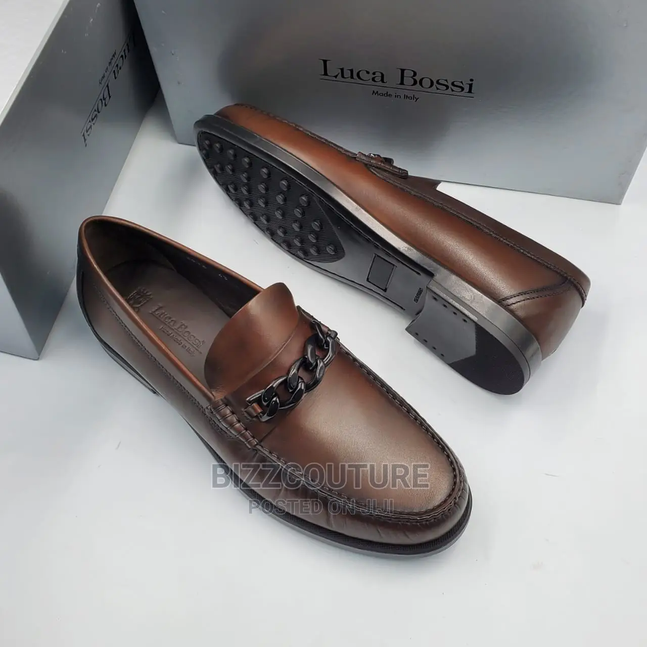 Original Italian LUCA BOSSI Loafers Available in Store