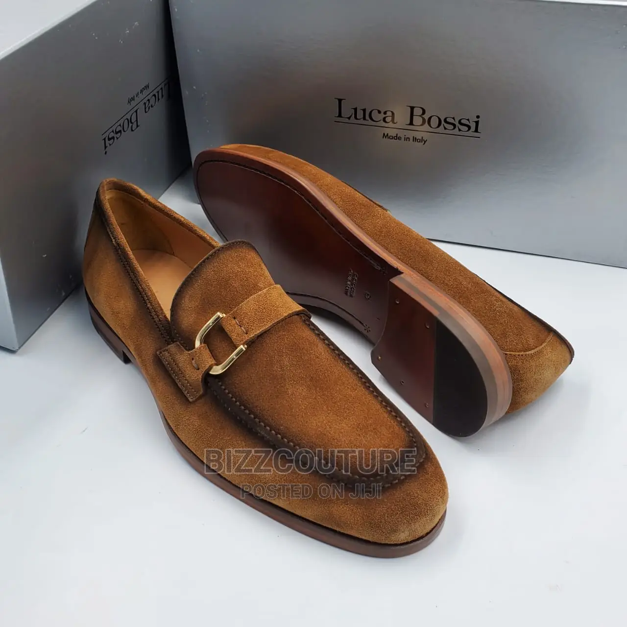 Original Italian LUCA BOSSI Loafers Available in Store