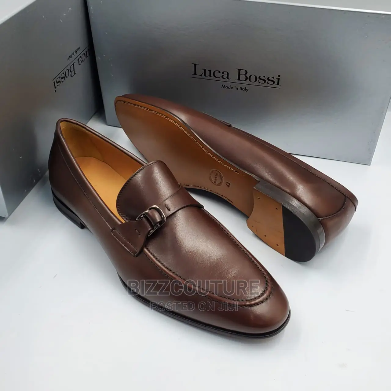Original Italian LOUCA BOSSI Loafers Available in Store