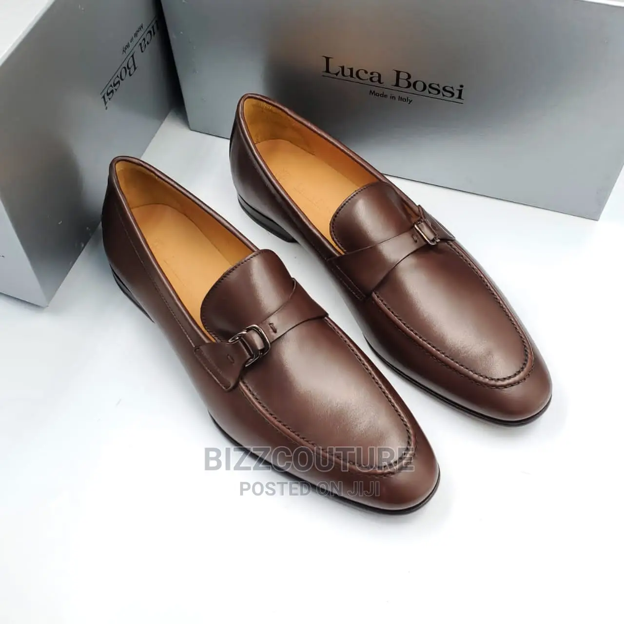 Original Italian LOUCA BOSSI Loafers Available in Store