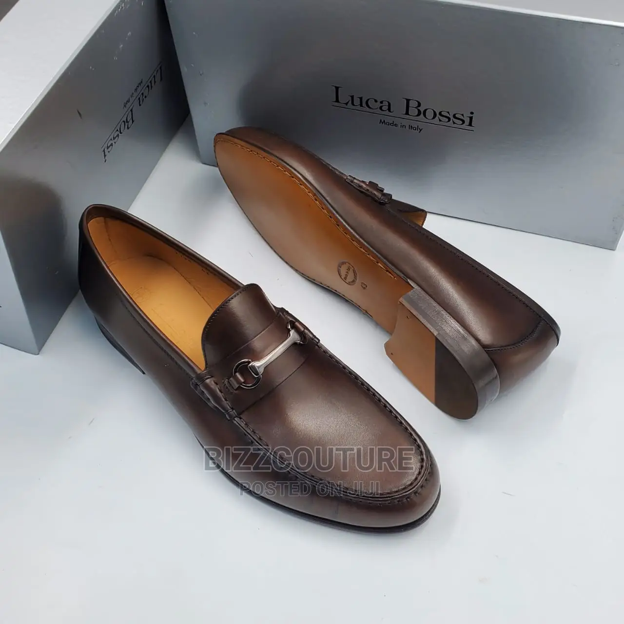 Original Italian LUCA BOSSI Loafers Available in Store