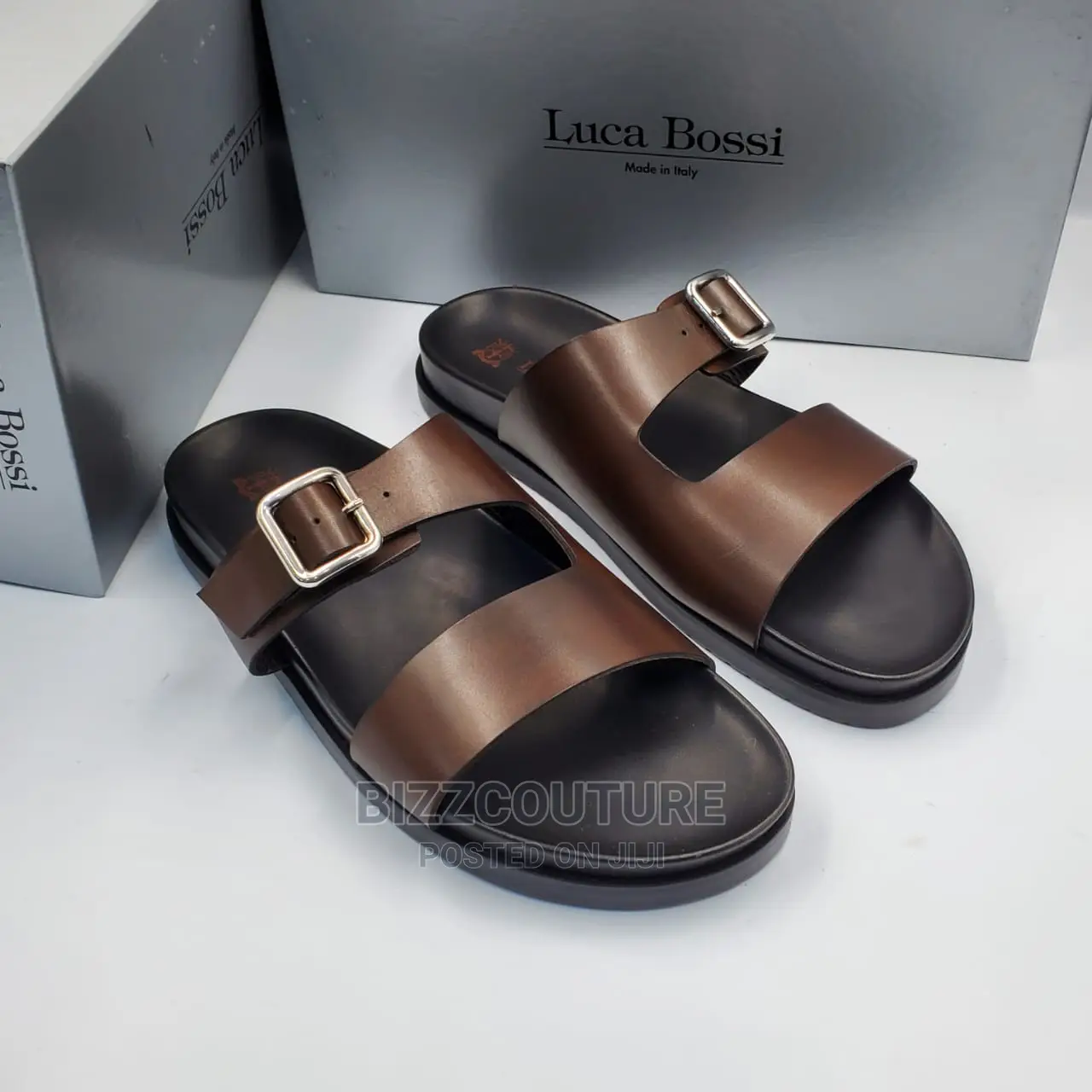 Original Italian LUCA BOSSI Sandals Available in Store