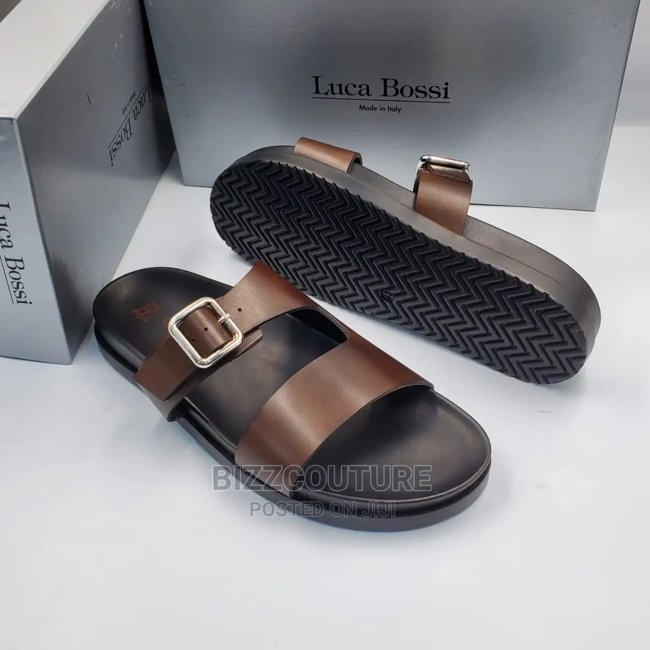 Original Italian LUCA BOSSI Sandals Available in Store