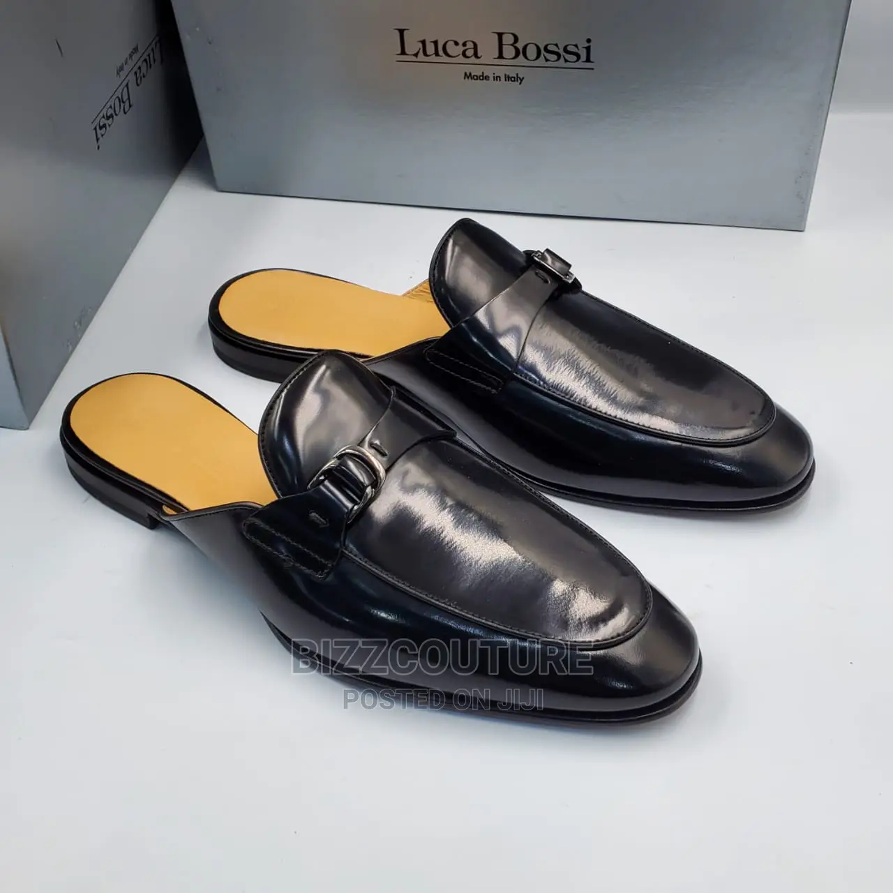 Original Italian LUCA BOSSI Half Shoes Available in Store