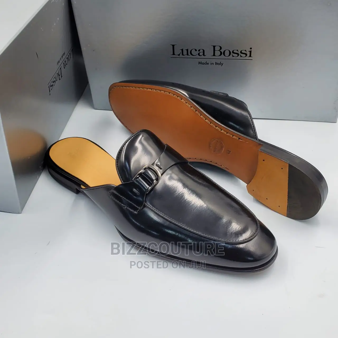 Original Italian LUCA BOSSI Half Shoes Available in Store