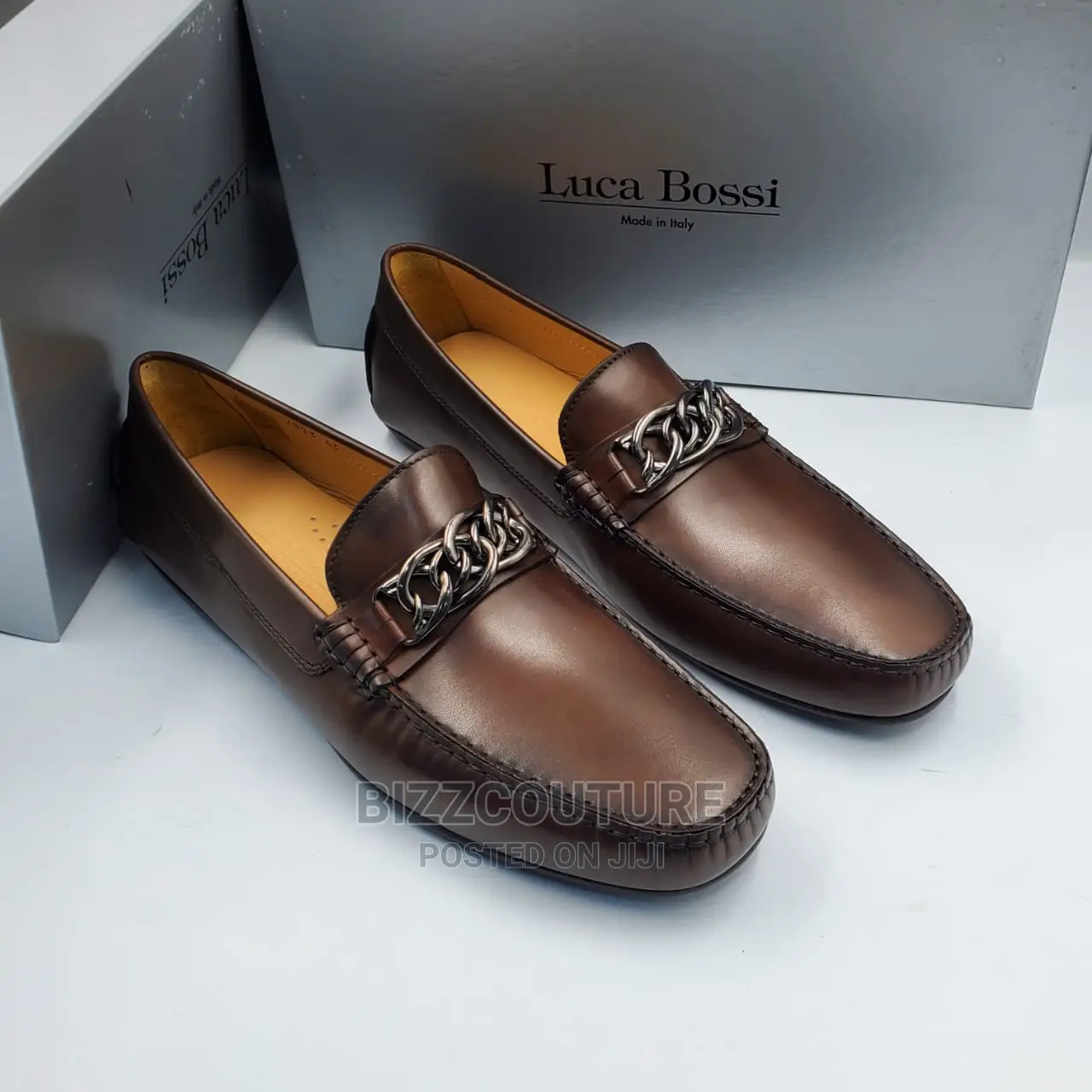 Original Italian LUCA BOSSI Loafers Available in Store