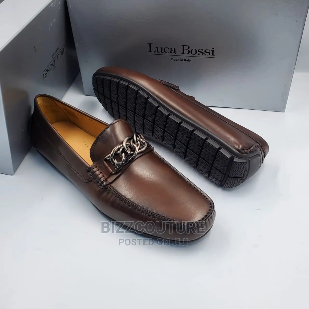 Original Italian LUCA BOSSI Loafers Available in Store