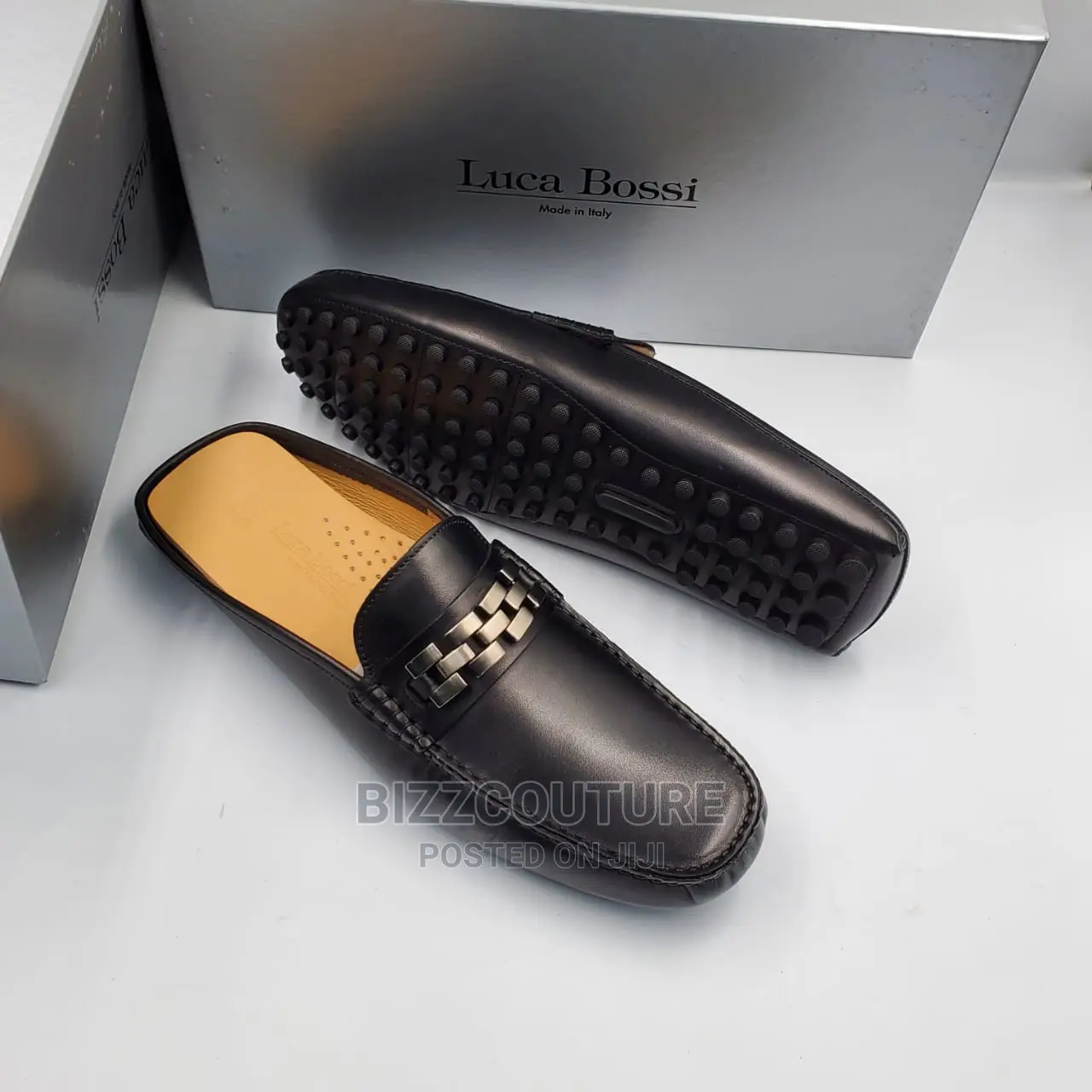 Original Italian LUCA BOSSI Half Shoes Available in Store