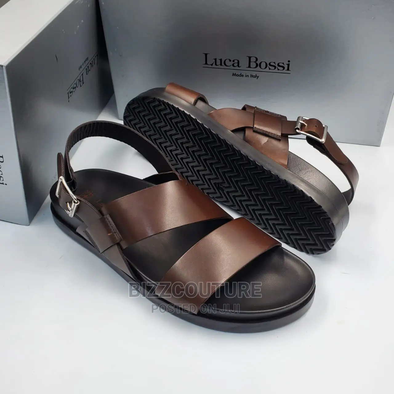 Original Italian LUCA BOSSI Sandals Available in Store