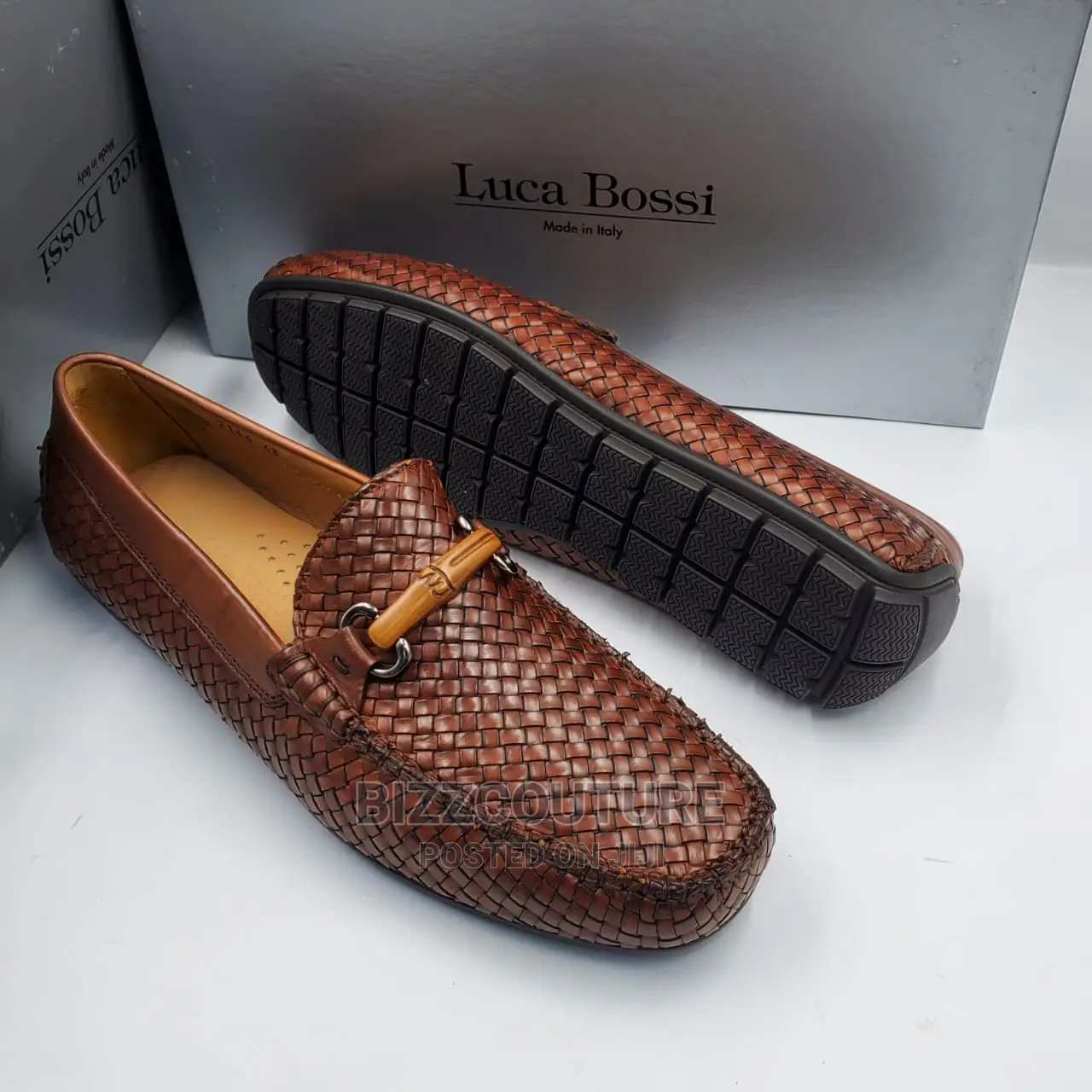 Original Italian LUCA BOSSI Loafers Available in Store