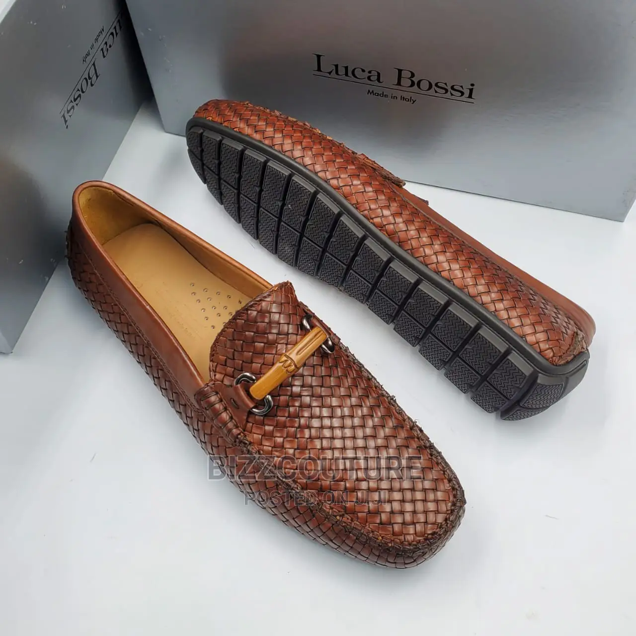 Original Italian LUCA BOSSI Loafers Available in Store