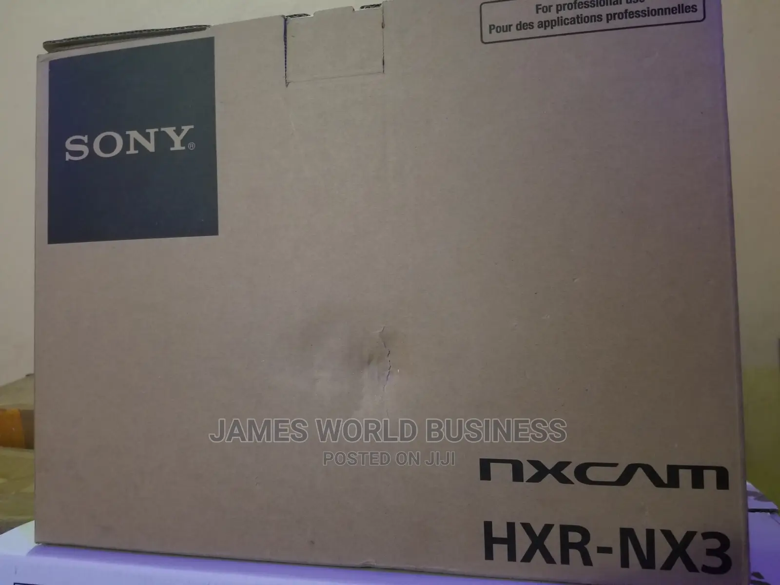 Professional Sony Camera Nx3