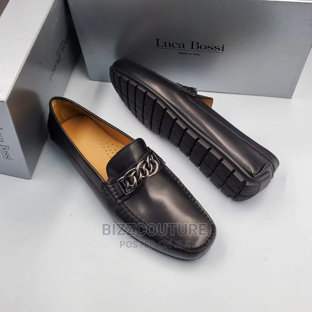 Original Italian LUCA BOSSI Loafers Available in Store