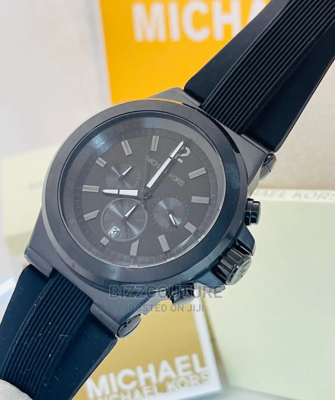 Original MICHAEL KORS Rubber Strap Watch Available in Store