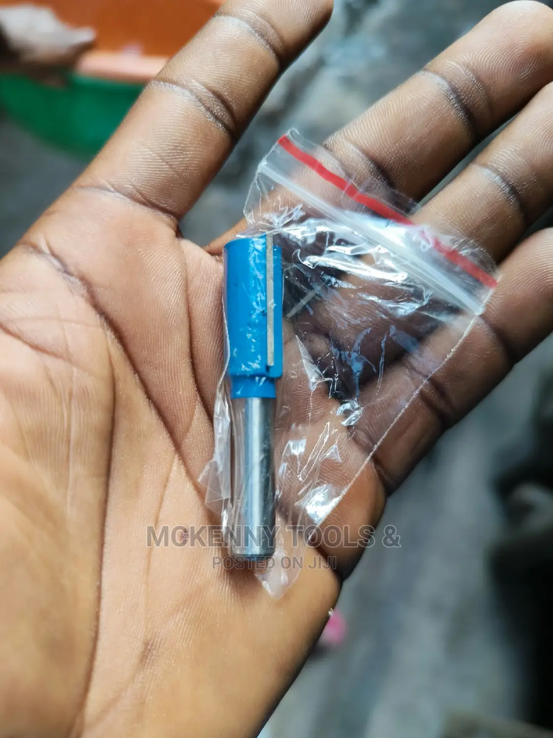 * 8mm Shank Double-Edged Trim Router Bits With Bearing