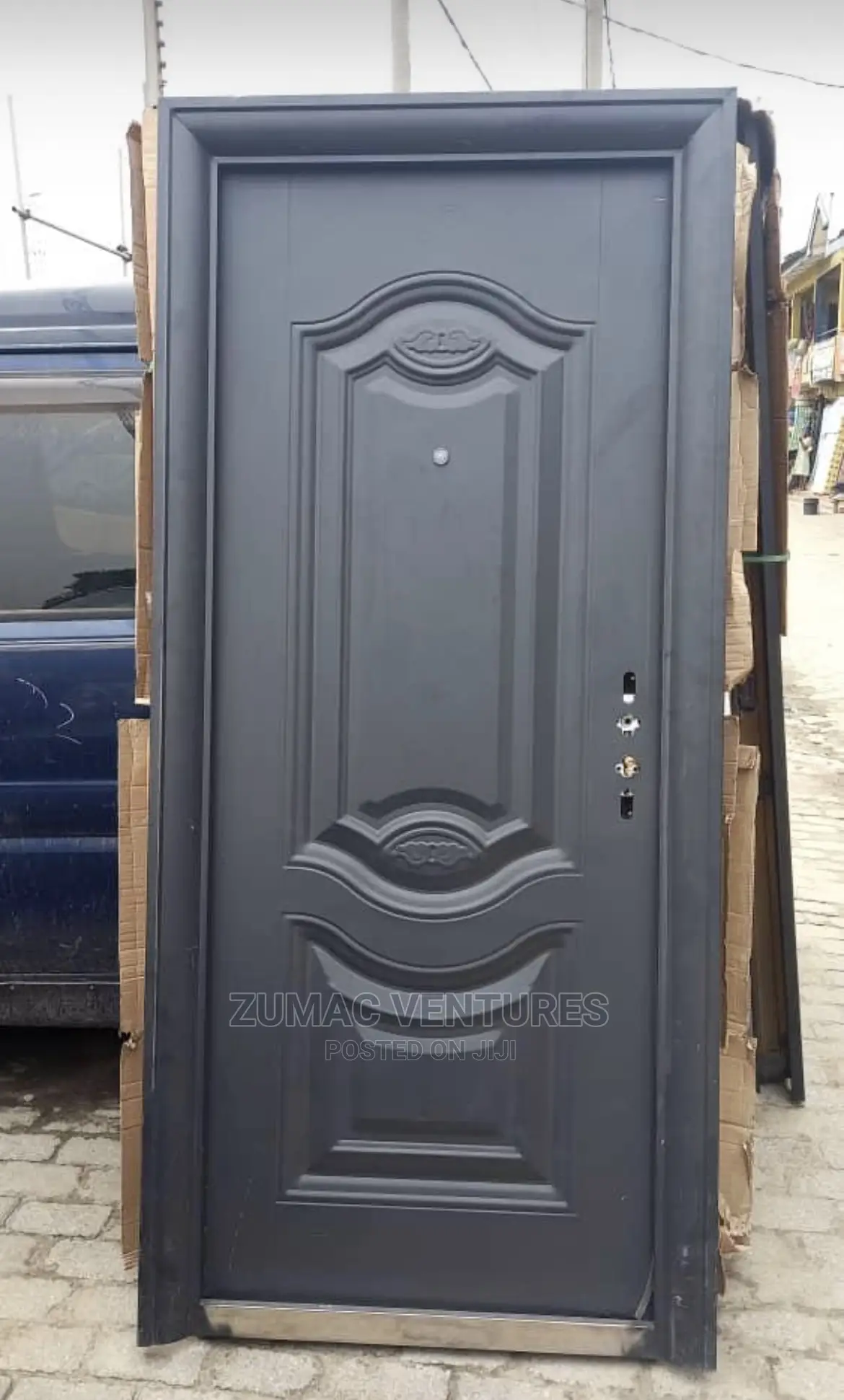 Black 50MM Steel Door