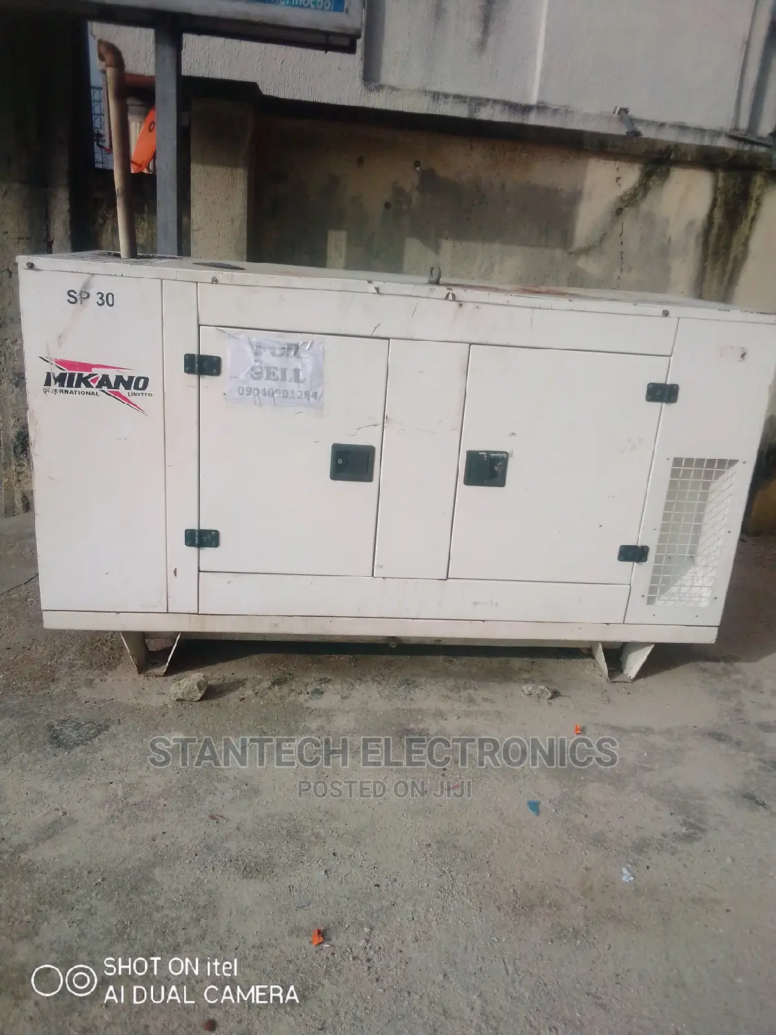 Mikano DIESEL Soundproof Generator 30kva